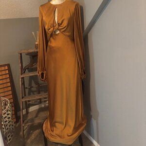 Anthropologie Dress, Size 10, Caramel